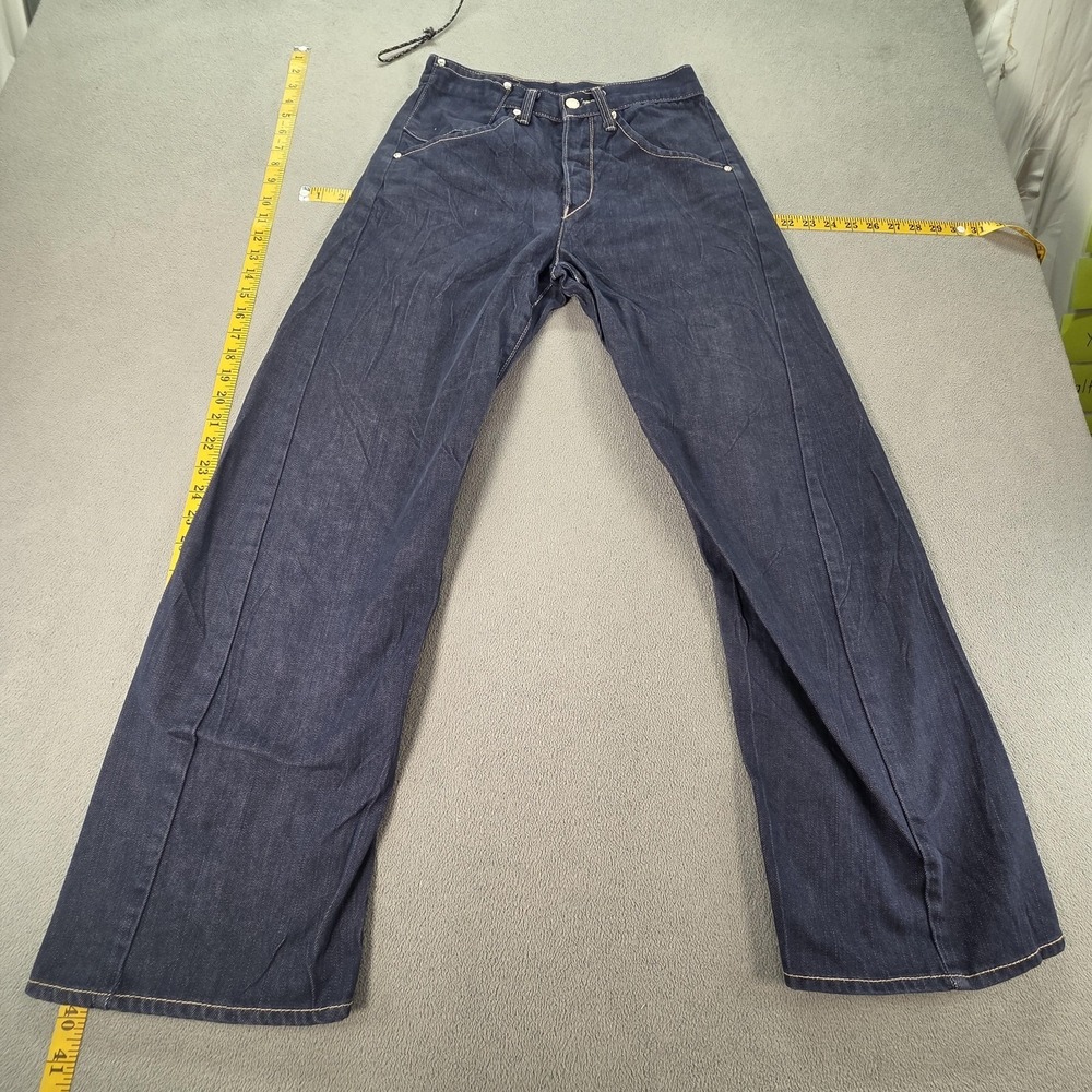 VTG Levis Engineered Jeans Mens Indigo‎ Blue Regular Straight Twisted Fits 26x27